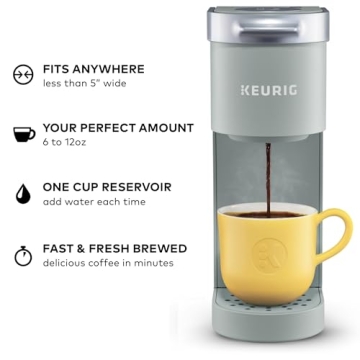 Keurig K-Mini: Compact Coffee Maker for 6-12oz
