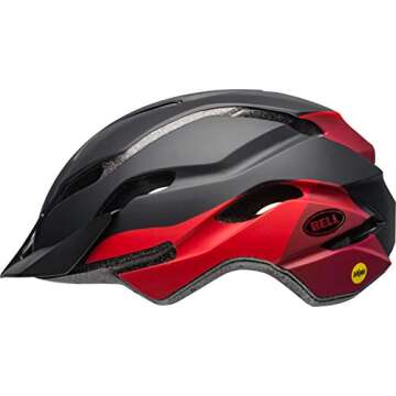 BELL Revolution MIPS Adult Bike Helmet Black/Red