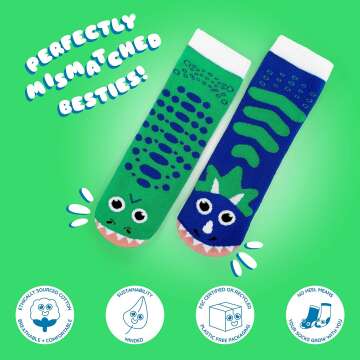 Pals Kids Crazy Mismatched Socks – Fun & Unique Style