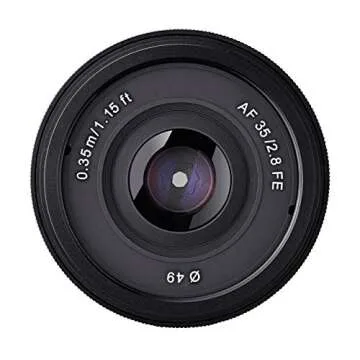 Samyang SYIO35AF-E 35mm f/2.8 Lens for Sony E Mount