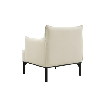 Abbyson Living Rye Accent Chair - Luxurious Comfort in Ivory