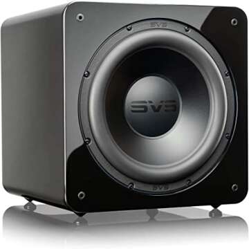 SVS SB-2000 Pro DSP Controlled 12" Sealed Subwoofer (Piano Black)