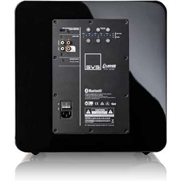 SVS SB-2000 Pro DSP Controlled 12" Sealed Subwoofer (Piano Black)