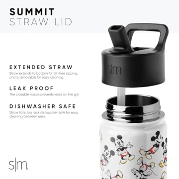 Simple Modern Disney Minnie Mouse Kids Water Bottle