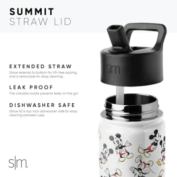 Simple Modern Disney Minnie Mouse Kids Water Bottle