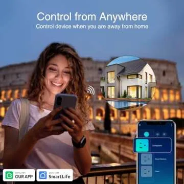 GHome Smart Power Strip with Voice Control & USB Ports