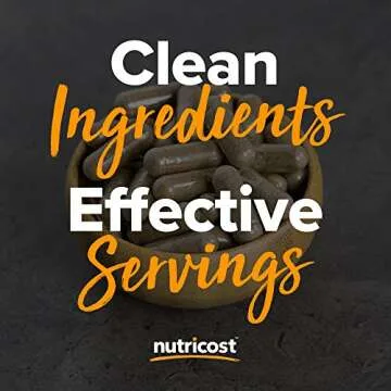 Nutricost Milk Thistle Capsules - Vegan, Non-GMO, Gluten-Free