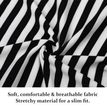 Chic LilyCoco Striped Off-Shoulder Top for Women