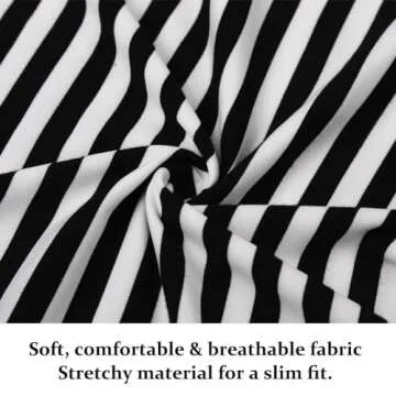 Chic LilyCoco Striped Off-Shoulder Top for Women