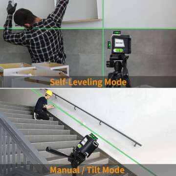 Firecore Self Leveling Laser Level with Remote Control