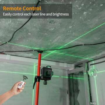 Firecore Self Leveling Laser Level with Remote Control