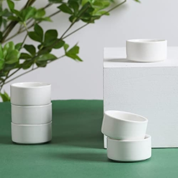 1oz Mini Ramekins Set of 6 - Perfect for Dips & Sweets