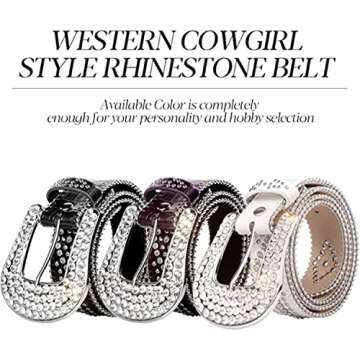 Archbelt Rhinestone Belts for Western Fashion Forward Styles