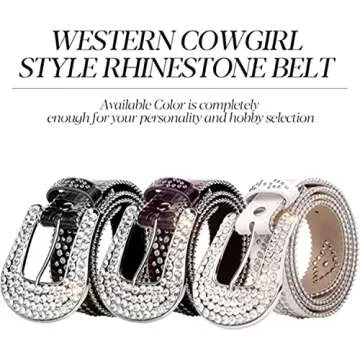 Archbelt Rhinestone Belts for Western Fashion Forward Styles