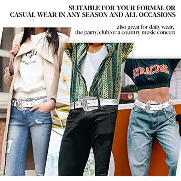 Archbelt Rhinestone Belts for Western Fashion Forward Styles