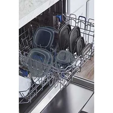 Rubbermaid EasyFindLids™ Food Storage Containers with SilverShield Antimicrobial Product Protection, 42 Piece Set