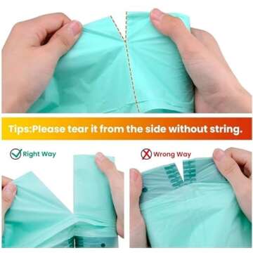 Cleanomic Compostable Trash Bags - Eco-Friendly Kitchen Solution