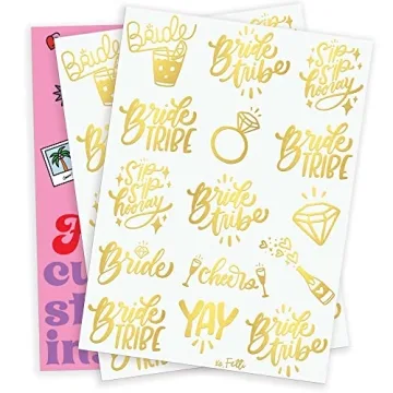30 Bride Tribe Tattoos | Fun Bachelorette Party Accessory