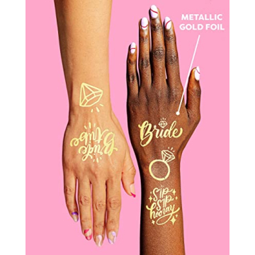 30 Bride Tribe Tattoos | Fun Bachelorette Party Accessory