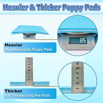 Dogcator Dog Pee Pads Extra Large, 30 Count Thicken Absorbent Pee Pads for Dogs, 28"x34" Disposable Urine Bed Pads for Doggy, Potty Pads for Doggie, XL Puppy Pads, Piddle Pads X-Large for Travel