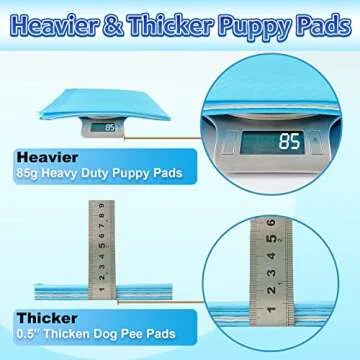 Dogcator Dog Pee Pads Extra Large, 30 Count Thicken Absorbent Pee Pads for Dogs, 28"x34" Disposable Urine Bed Pads for Doggy, Potty Pads for Doggie, XL Puppy Pads, Piddle Pads X-Large for Travel