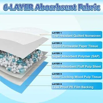 Dogcator Dog Pee Pads Extra Large, 30 Count Thicken Absorbent Pee Pads for Dogs, 28"x34" Disposable Urine Bed Pads for Doggy, Potty Pads for Doggie, XL Puppy Pads, Piddle Pads X-Large for Travel