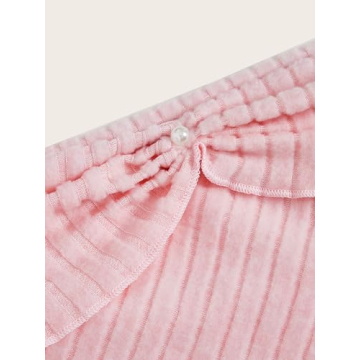 MakeMeChic Off Shoulder Ribbed Tee - Soft & Stylish