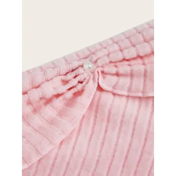 MakeMeChic Off Shoulder Ribbed Tee - Soft & Stylish