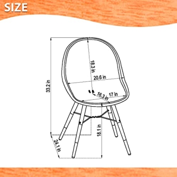 Midtown Concept Clark 9-Piece Dining Set for Elegant Dining