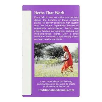 Organic Smooth Move Chamomile Tea for Gentle Digestion