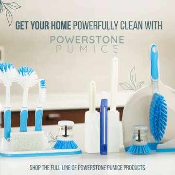 Powerstone Pumice Stone Toilet Bowl Cleaner for Tough Stains