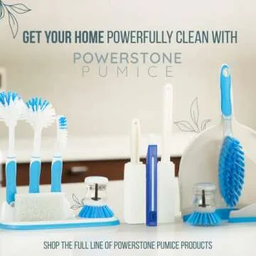 Powerstone Pumice Stone Toilet Bowl Cleaner for Tough Stains