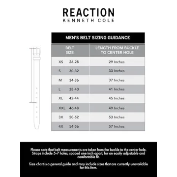 Kenneth Cole Men's Perfect Fit Adjustable Belt, Black Matte