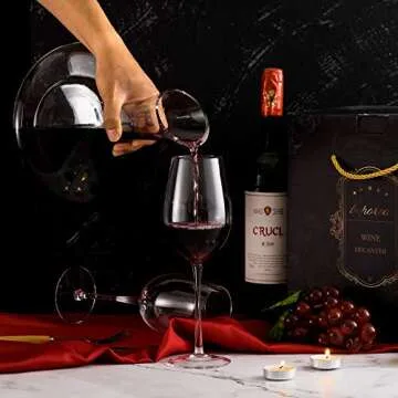 Elegant Lead-free Crystal Wine Decanter 1200ML