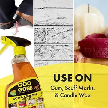 Goo Gone Adhesive Remover Gel for Tough Adhesives & Labels