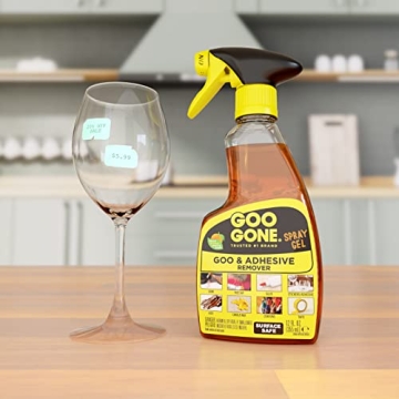 Goo Gone Adhesive Remover Gel for Tough Adhesives & Labels