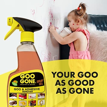 Goo Gone Adhesive Remover Gel for Tough Adhesives & Labels