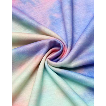 Stylish Ekouaer Tie Dye Pajamas Set for Women