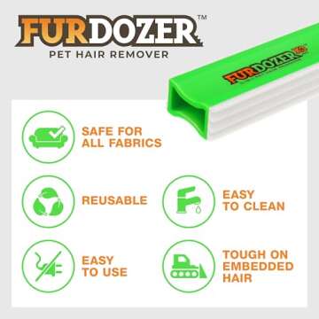 FurDozer X3 PRO: Ultimate Pet Hair Remover Tool