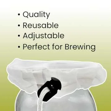 Kombucha Mason Jar Covers | 3-Pack for Brewing