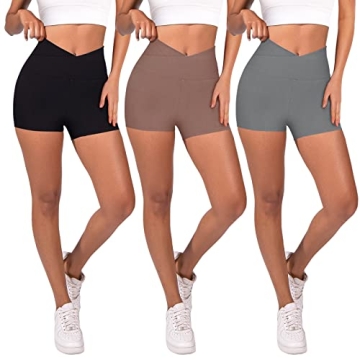 Crossover Biker Shorts - Comfortable and Stylish Activewear
