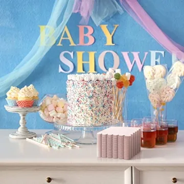 Elegant 100 Pcs Scalloped Cocktail Napkins for Events