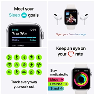 Renewed Apple Watch SE 40mm GPS in Silver