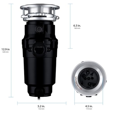 Waste Maid Powerful Quiet Jam-Free Garbage Disposal