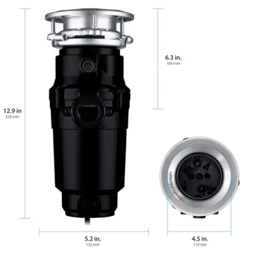 Waste Maid Powerful Quiet Jam-Free Garbage Disposal