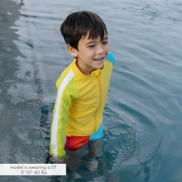 SwimZip Shorties - UPF 50+ Swim Shorts for Kids