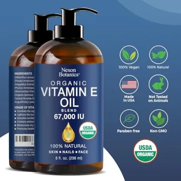 Organic Vitamin E Oil Blend - 100% Pure Skincare Solution