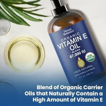 Organic Vitamin E Oil Blend - 100% Pure Skincare Solution