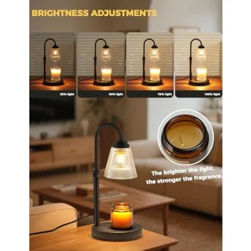 QUTADI Candle Warmer Lamp with Timer & Dimmer Gifts for All