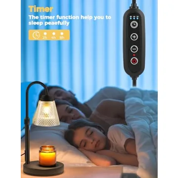 QUTADI Candle Warmer Lamp with Timer & Dimmer Gifts for All